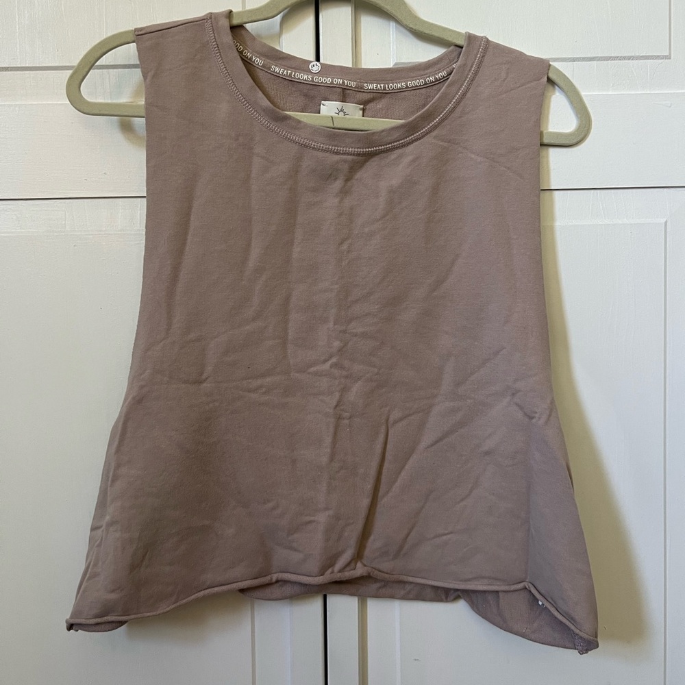 Aerie Offline Cropped Muscle Tank